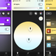 Depending on the type of bulb you have, you can adjust its color or color temperature, or select from pre-defined settings customized for different applications. But you can’t share these settings between devices that control the Bluetooth bulbs
